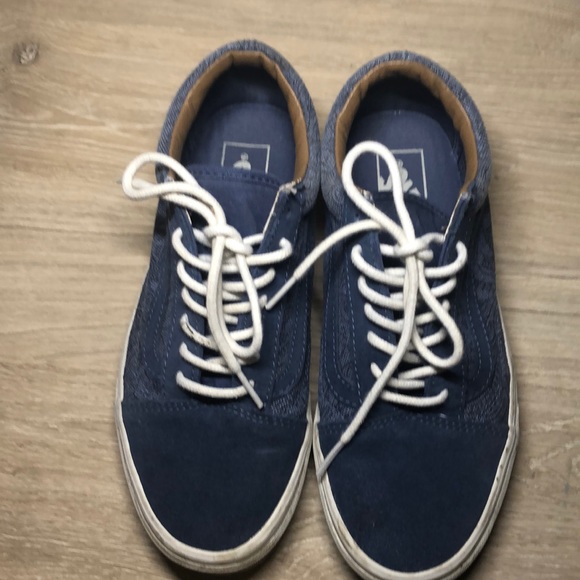 blue patterned vans - Picture 2 of 4